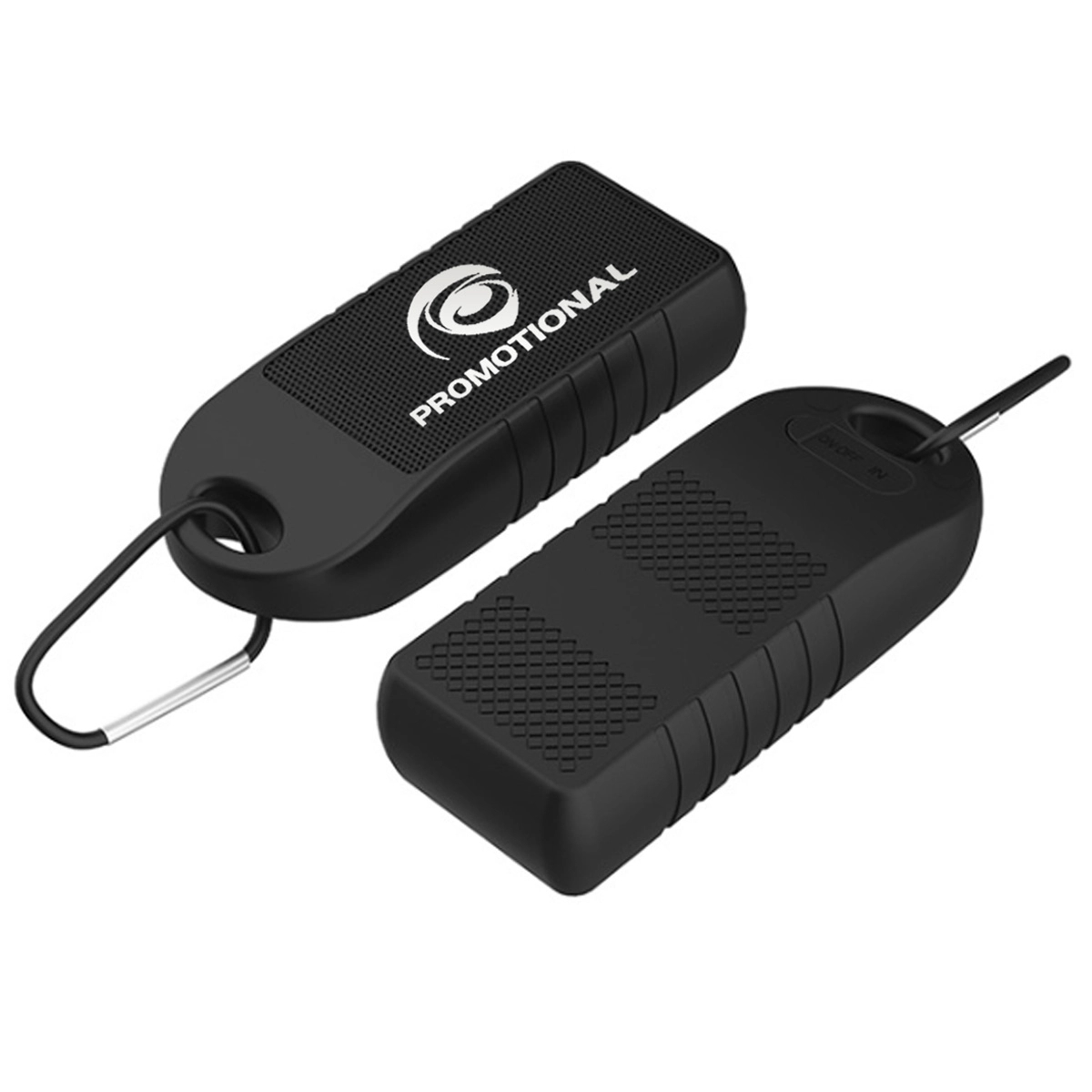 Personalized IPX4 waterproof Outdoor Speaker with Carabiner 2