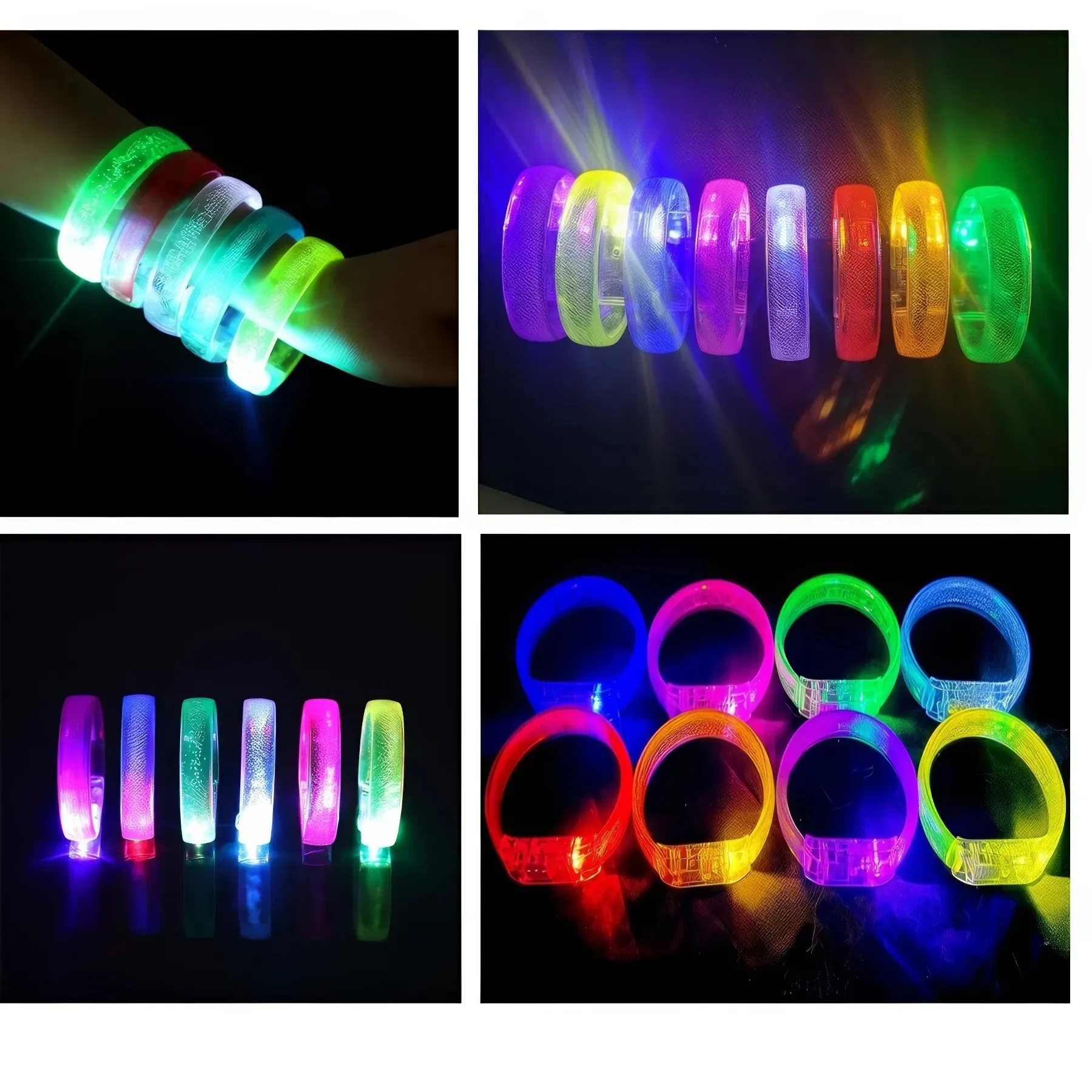 LED Bubble Glow Sticks Bracelets 2