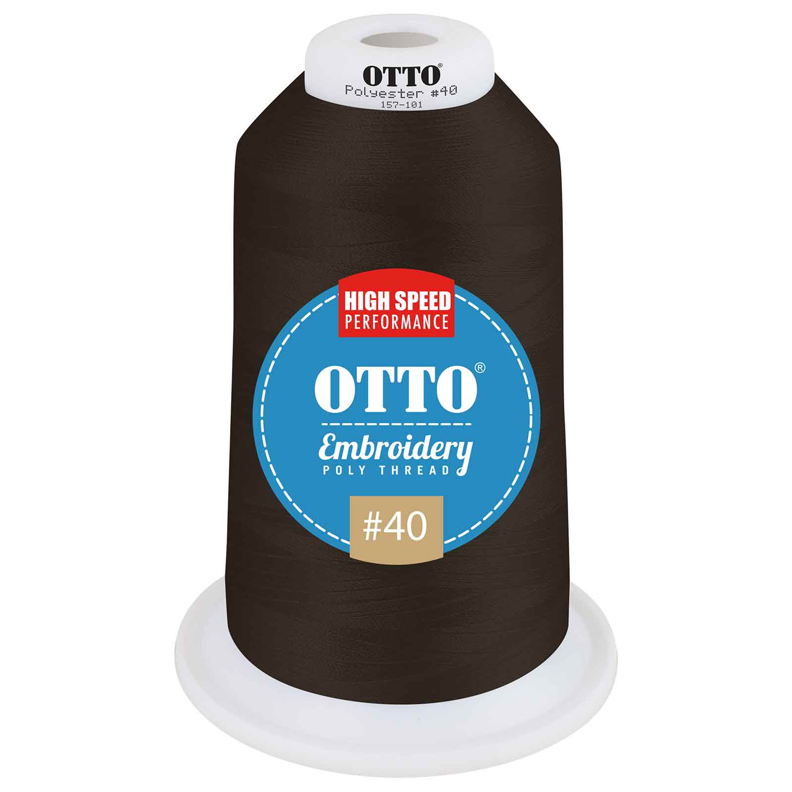 OTTO Embroidery Poly Thread #40 5,500 yd. King Cone 162