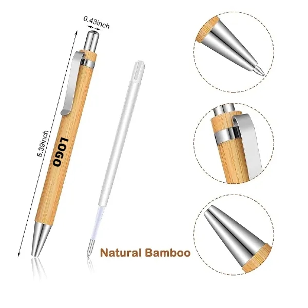 Wooden Bamboo Pens 1