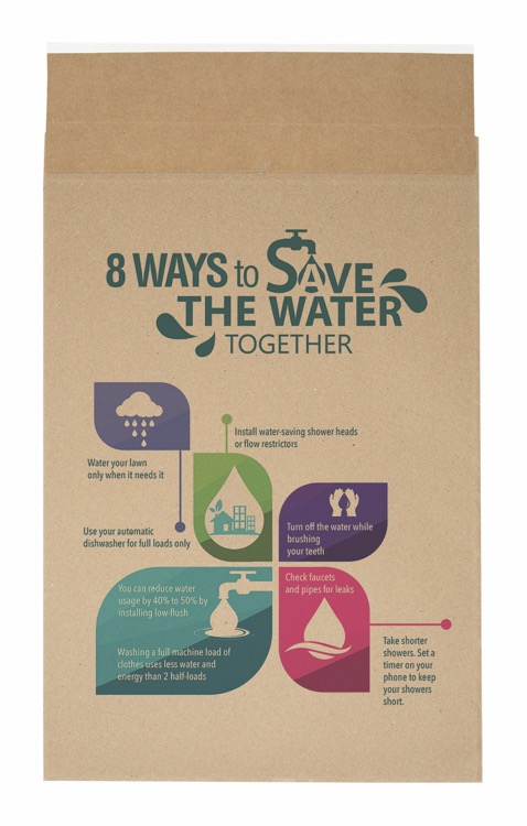 Full Color Eco-Natural Paper Mailer (10.5" x 16")