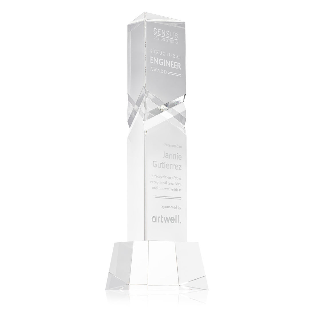 Oakham Award on Robson Base - Clear 12