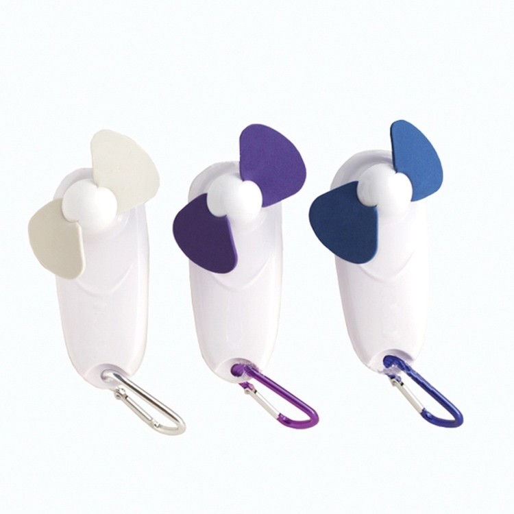 Promotional Carabiner USB Fan With LED Light 2
