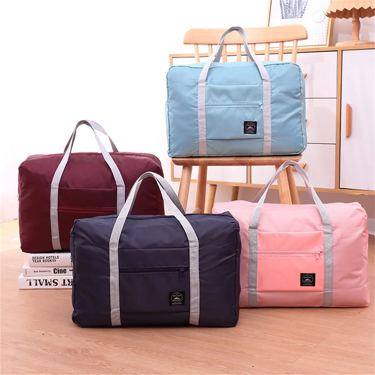 Foldable Travel Duffel Bag Tote Carry on Luggage 5