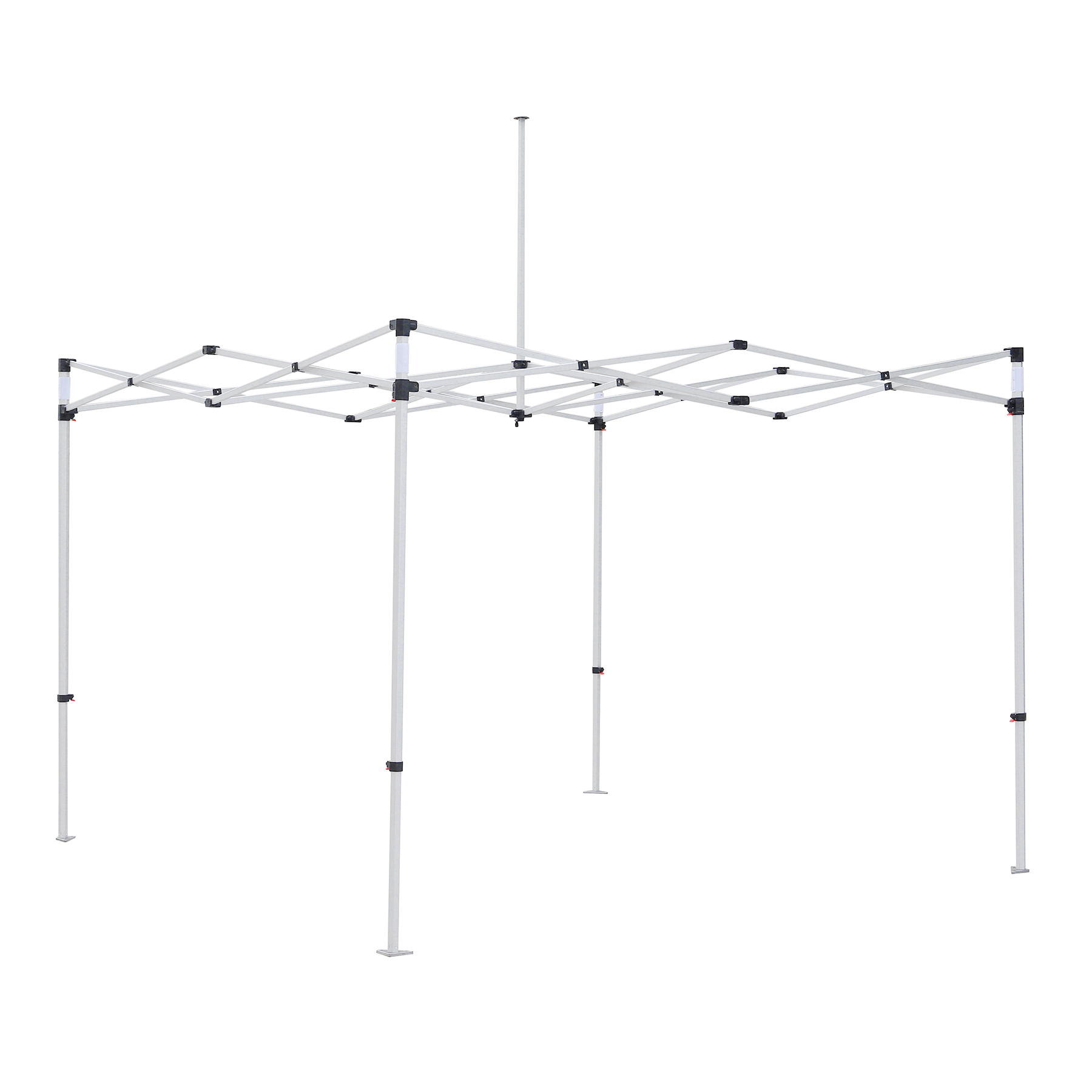 10' Premium Hex Aluminum Frame w/ Full Color Canopy 5