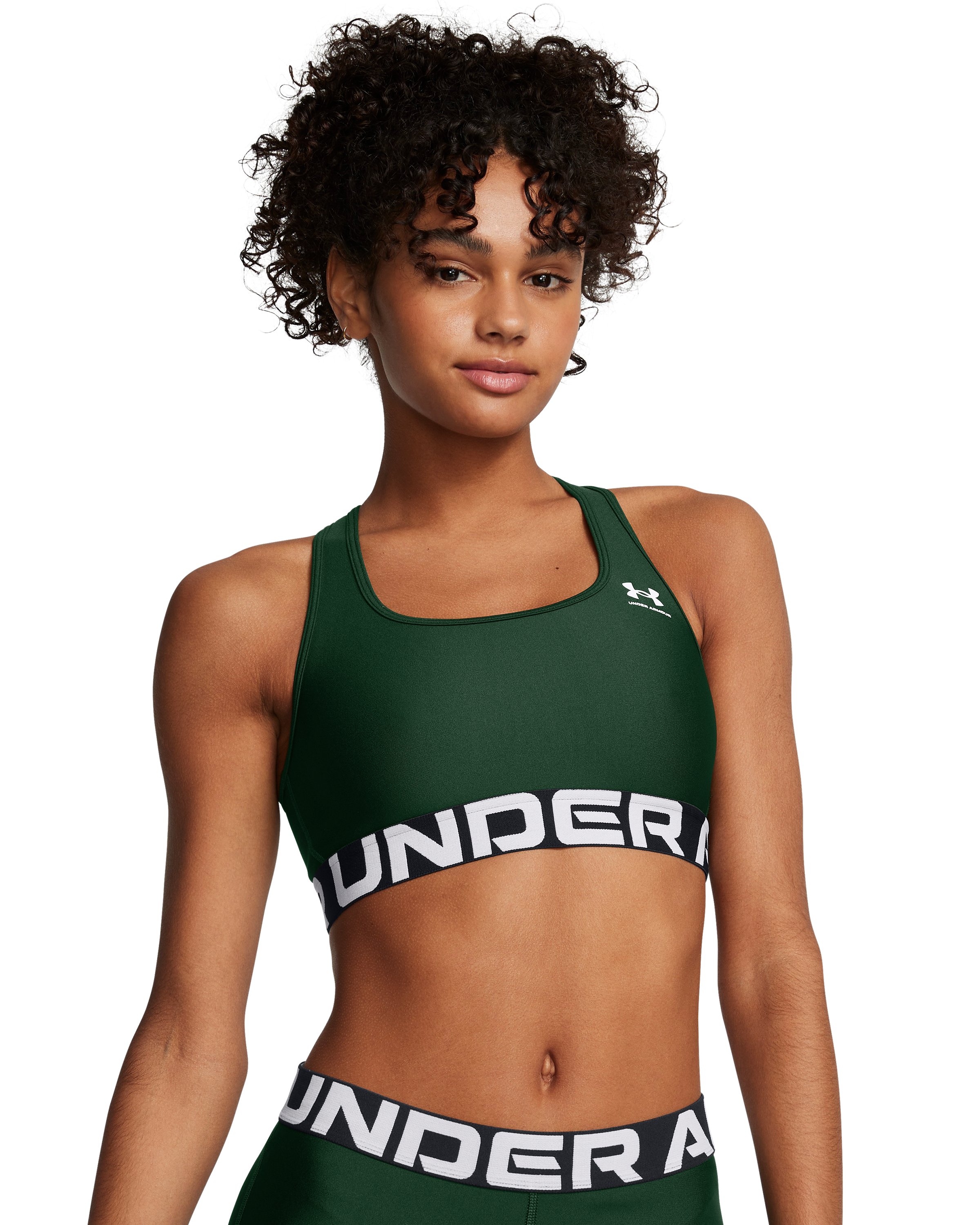 HeatGear Mid Branded Women's Sports Bra 15