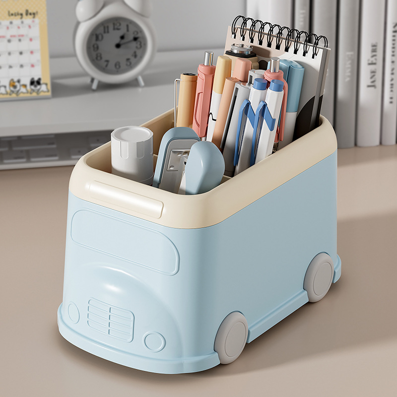 Bus Shaped Desk Organizer Case 4