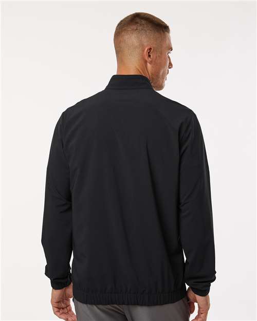 Woven Half-Zip Pullover