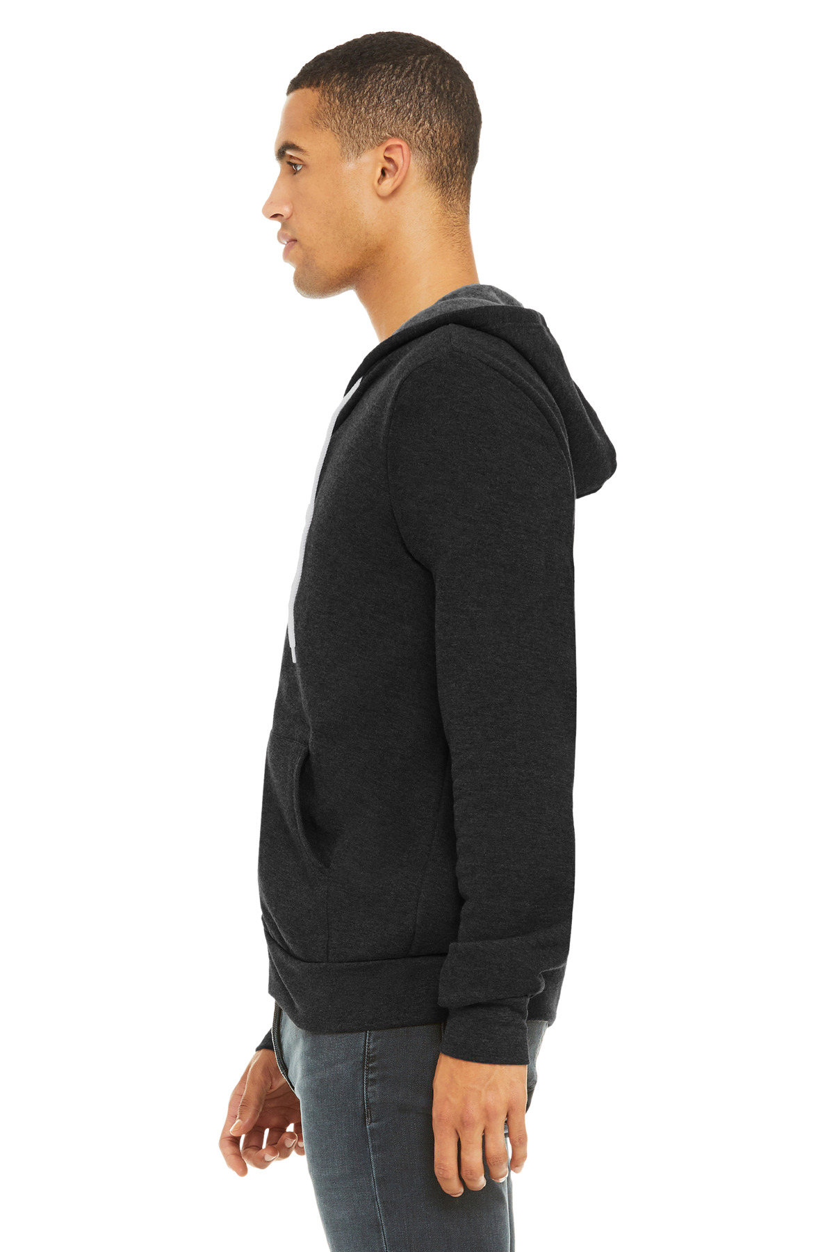 BELLA+CANVAS® Unisex Sponge Fleece Full-Zip Hoodie 94