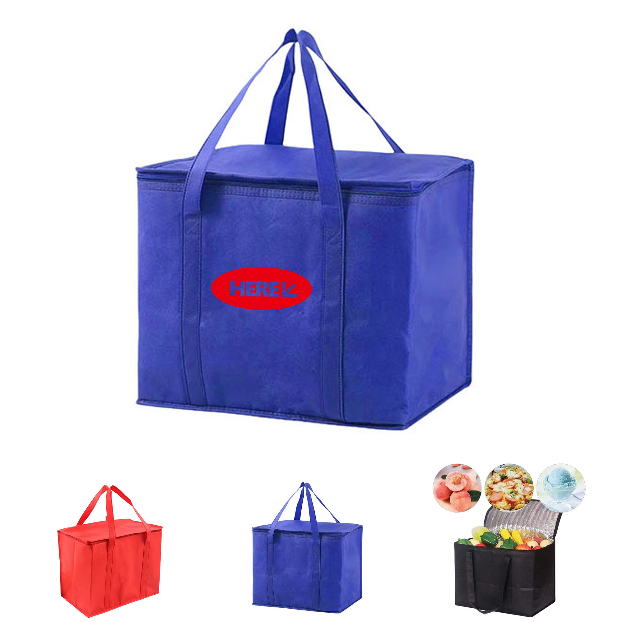 Collapsible Insulated Bag With Sturdy Handles 3