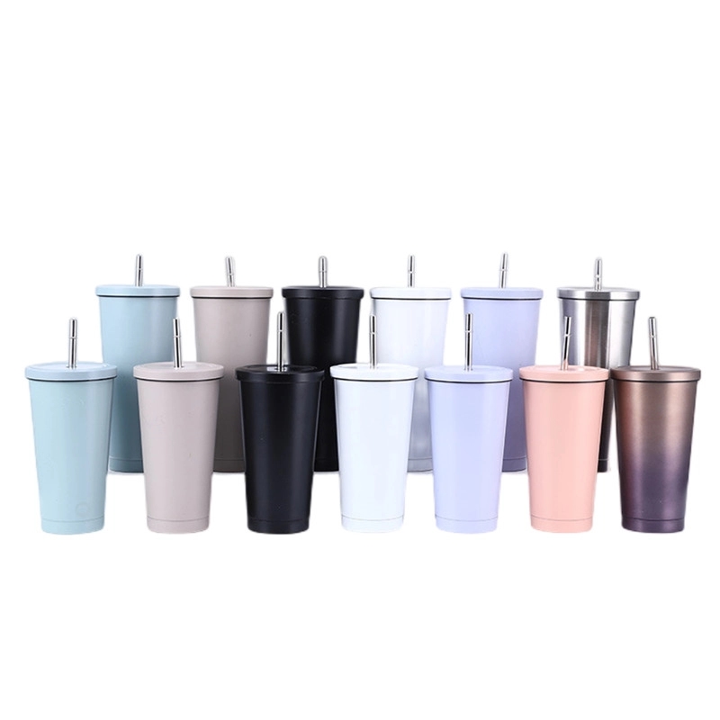 Insulated Tumbler with Straw Lid 5