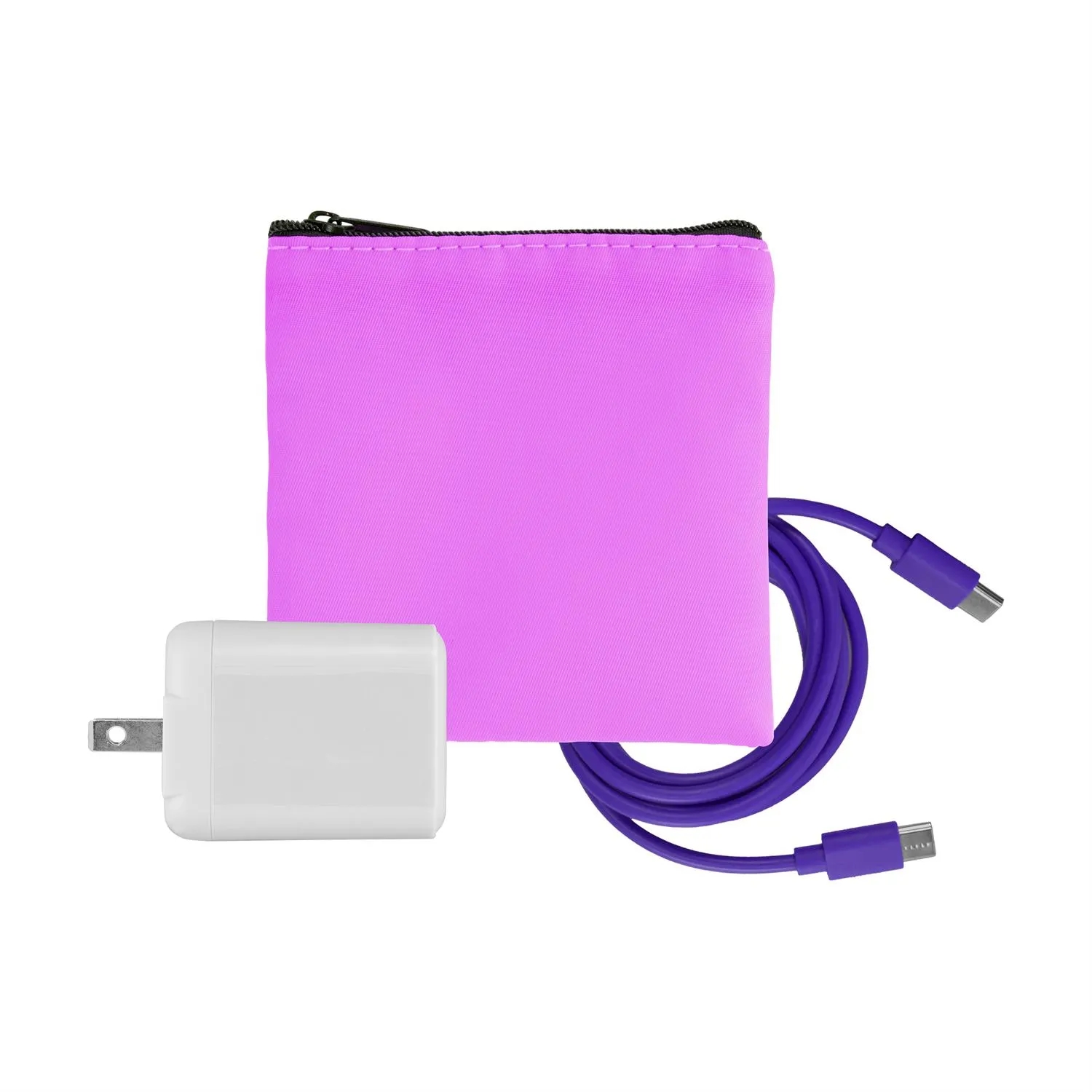 Colorful RPET Fast C to C Charging Set 8