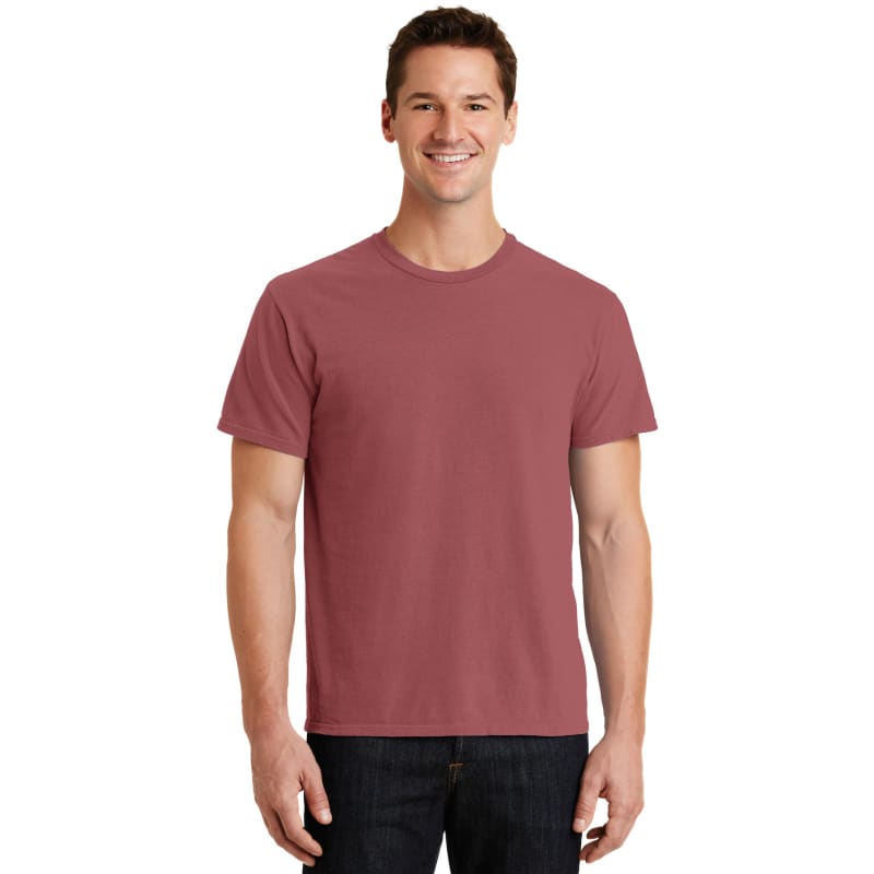 Port & Company Beach Wash Garment-Dyed Tee. 195