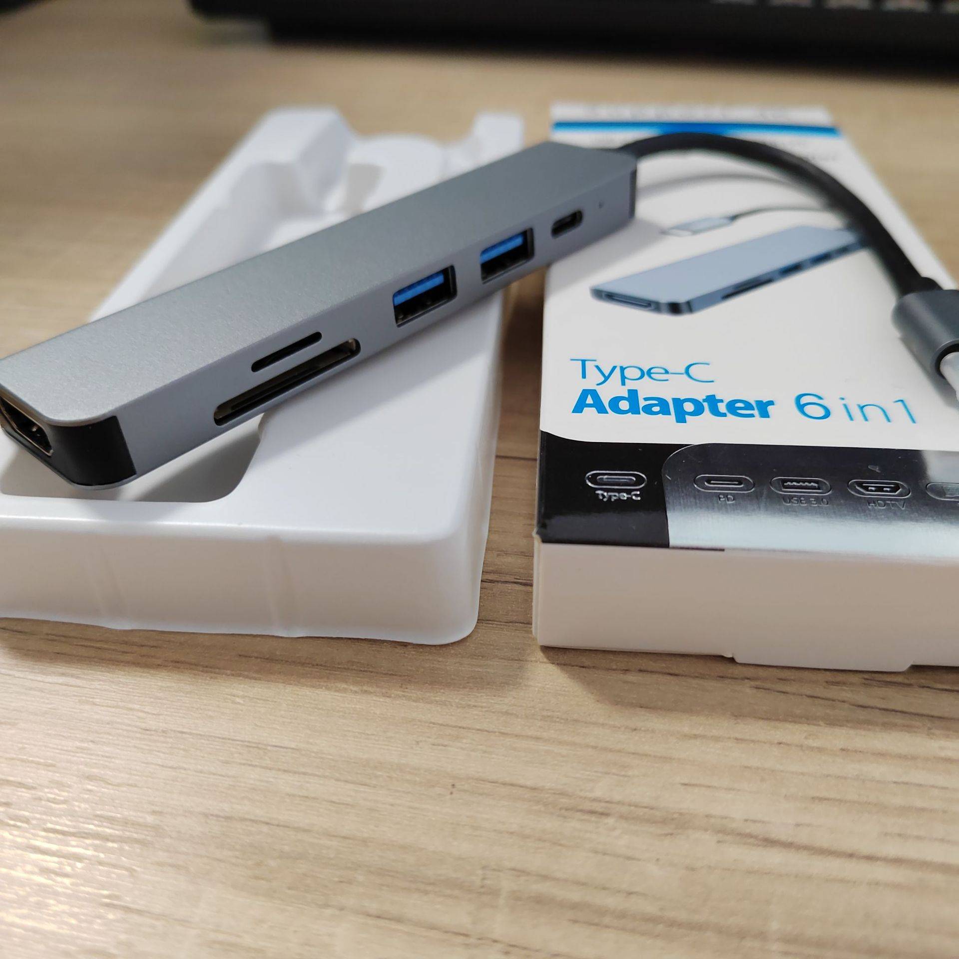 Usb C Hub 6 In 1 2