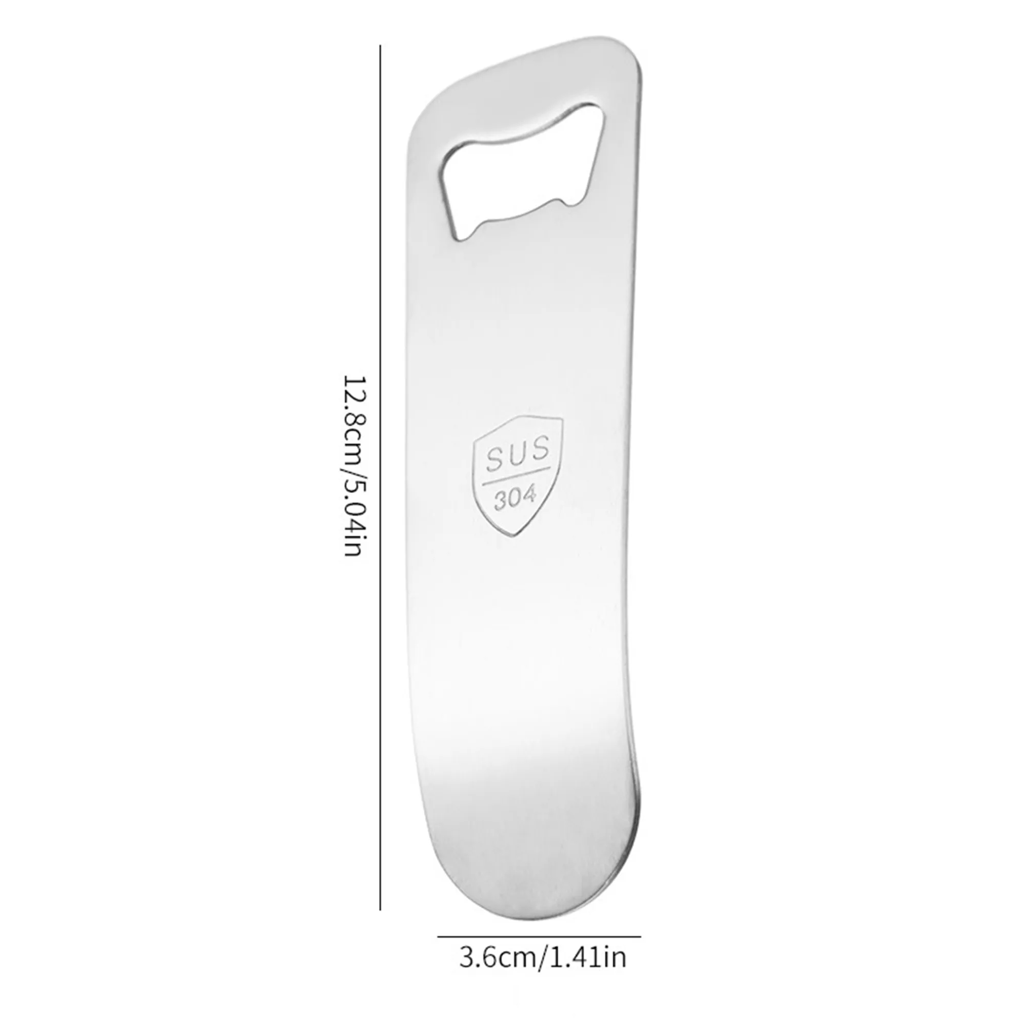 Stainless Steel Custom Beer Opener 2