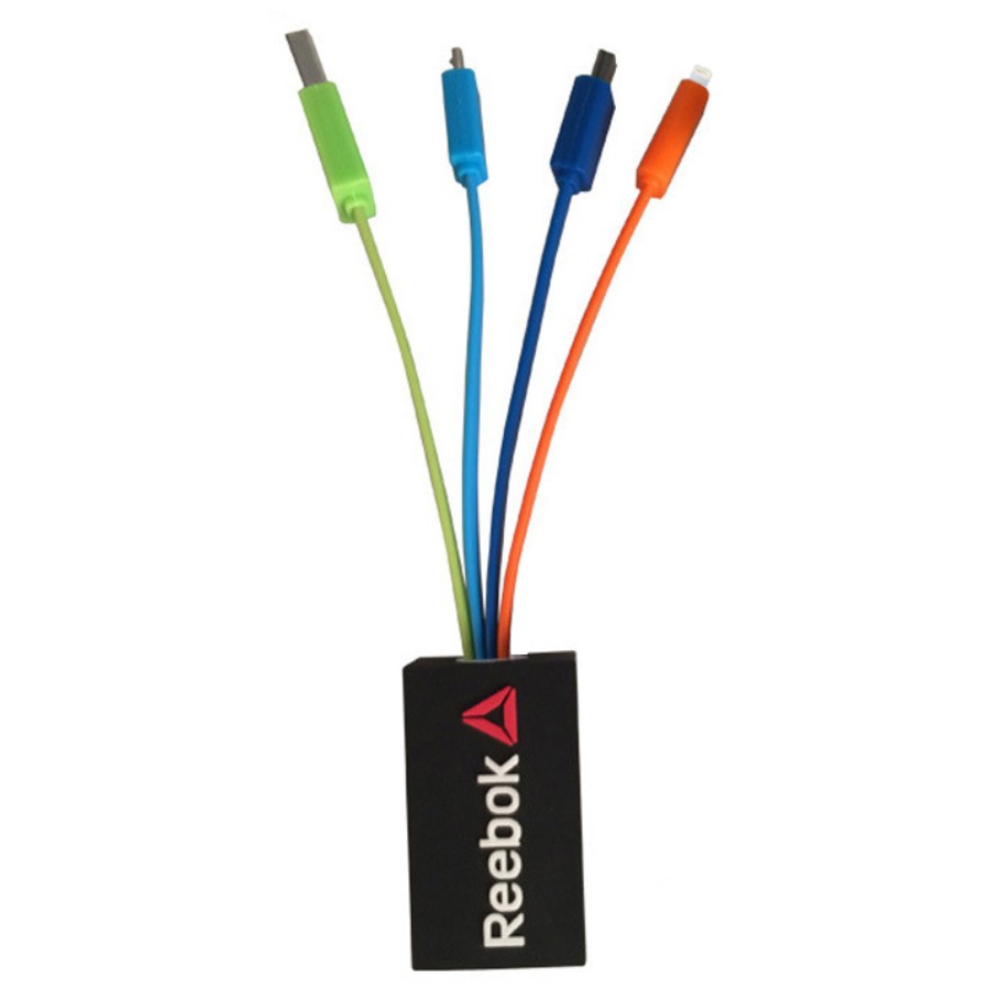 Custom PVC 4" 1 Charging Cable Any Shape and Color 5