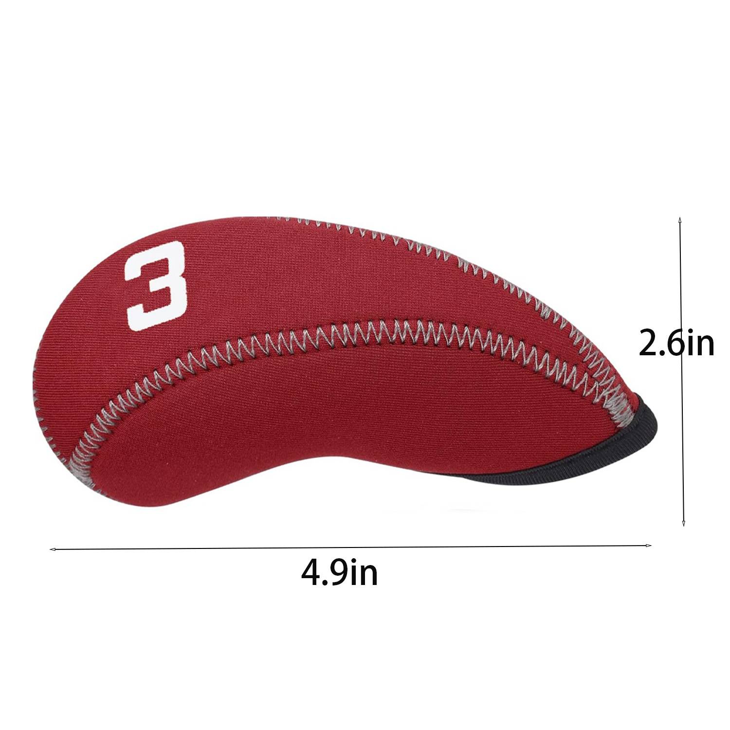 11PCS Custom Neoprene Golf Club Headcover 10