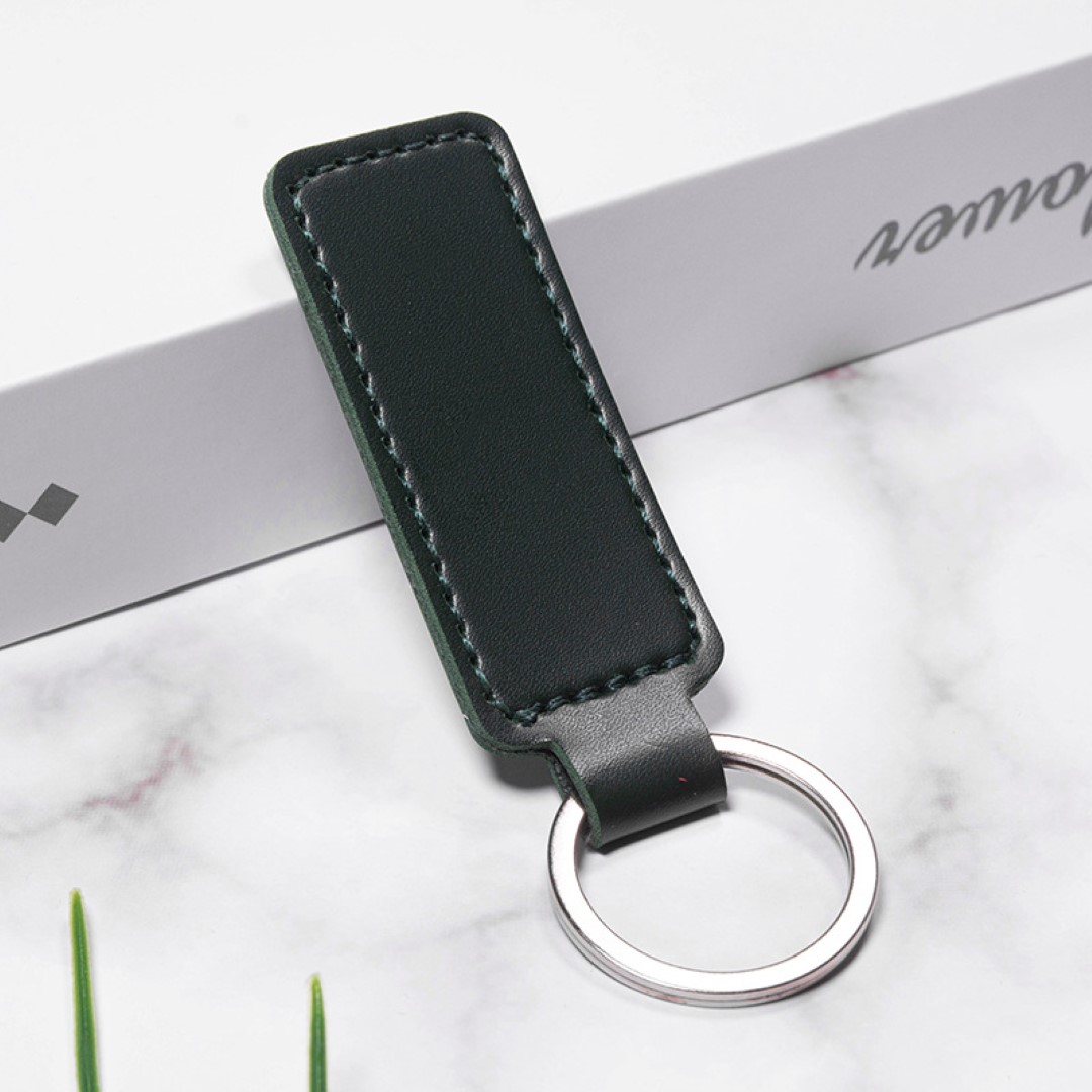 PU Leather Keychain Keg Ring 4