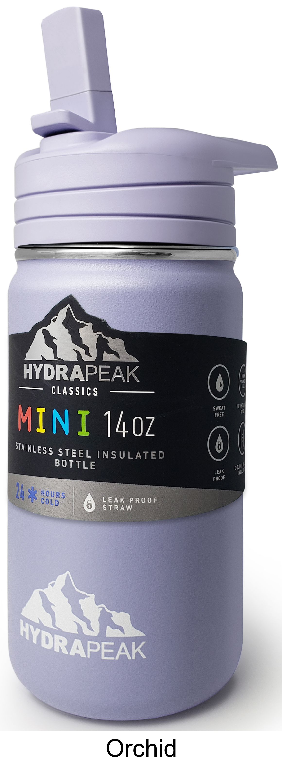 14 Oz. Hydrapeak Mini Water Bottle LIFETIME WARRANTY! 2