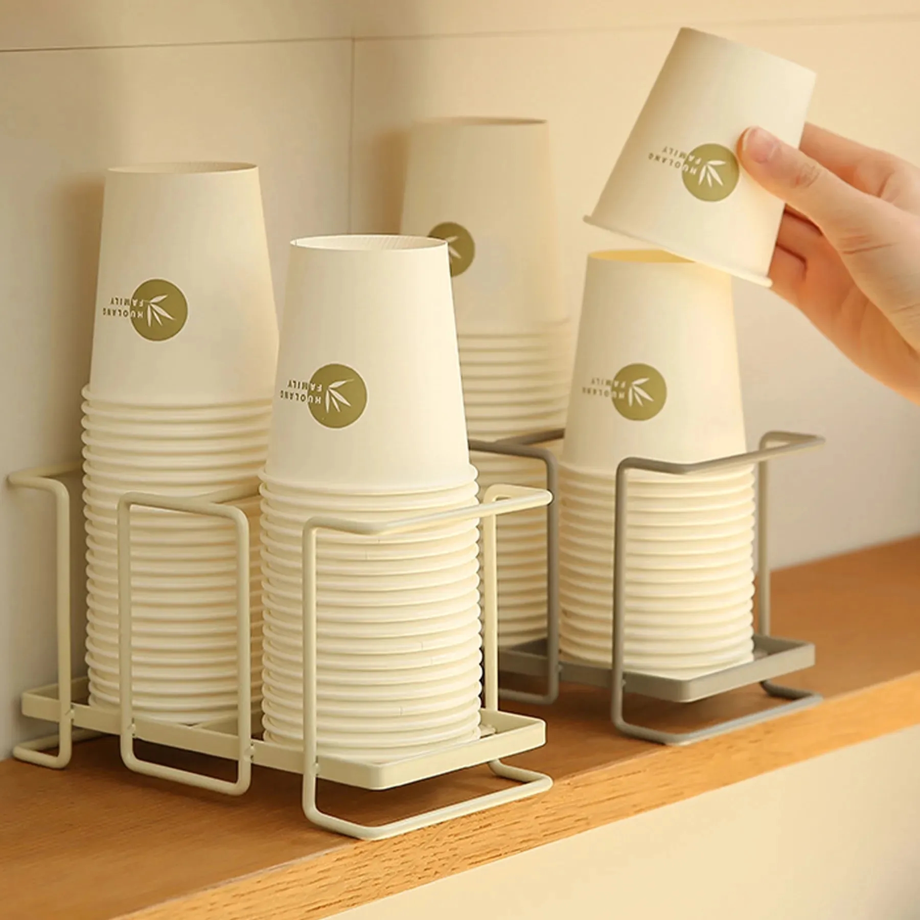 Iron Household cup dispenser 7