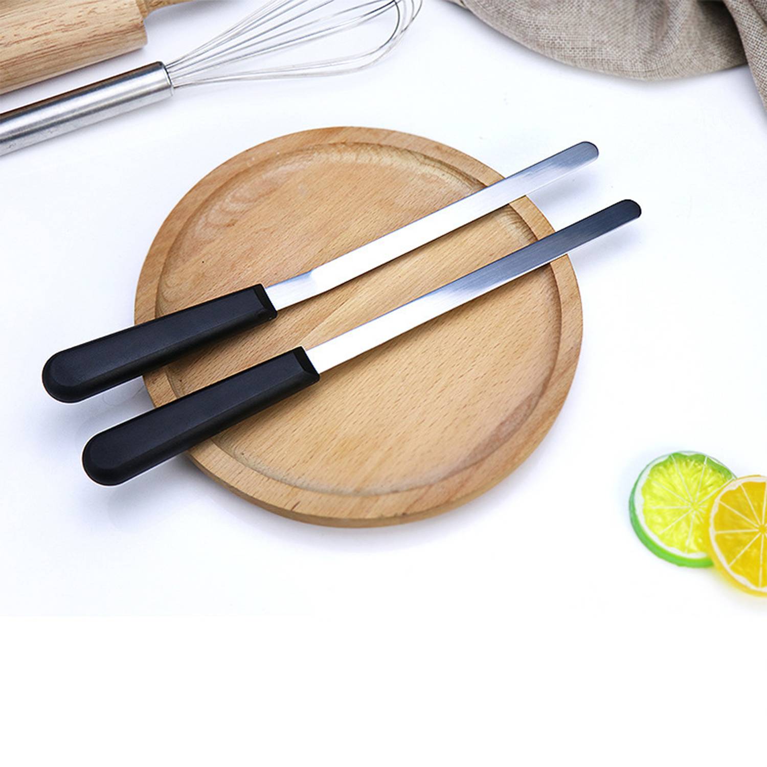 Stainless Steel Offset Cake Spatula 6