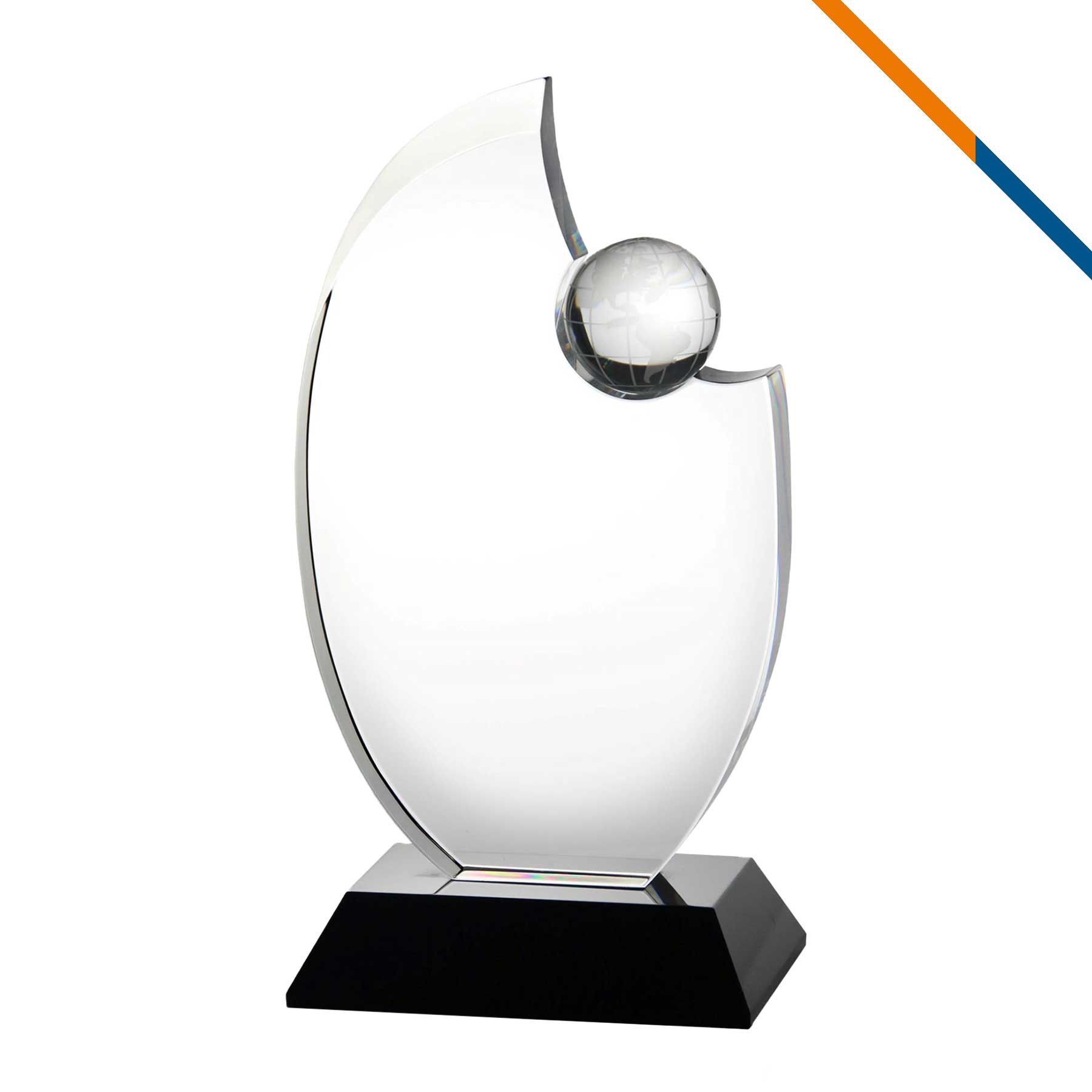 Teforey Globe Plaque 3