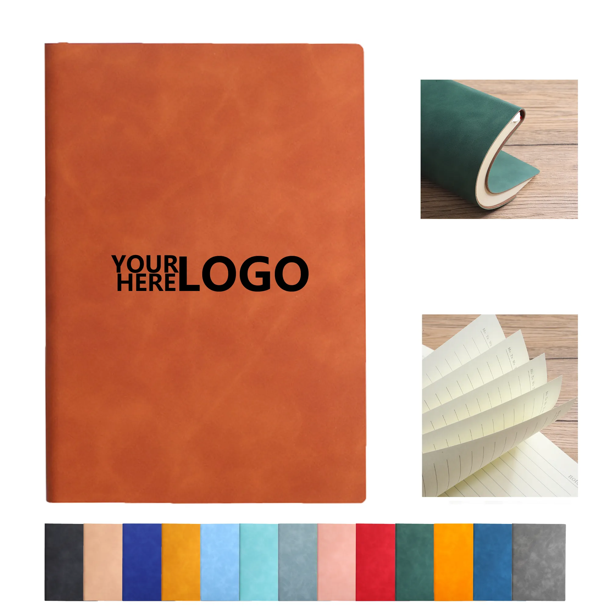 A5 Faux Leather Notebook 1