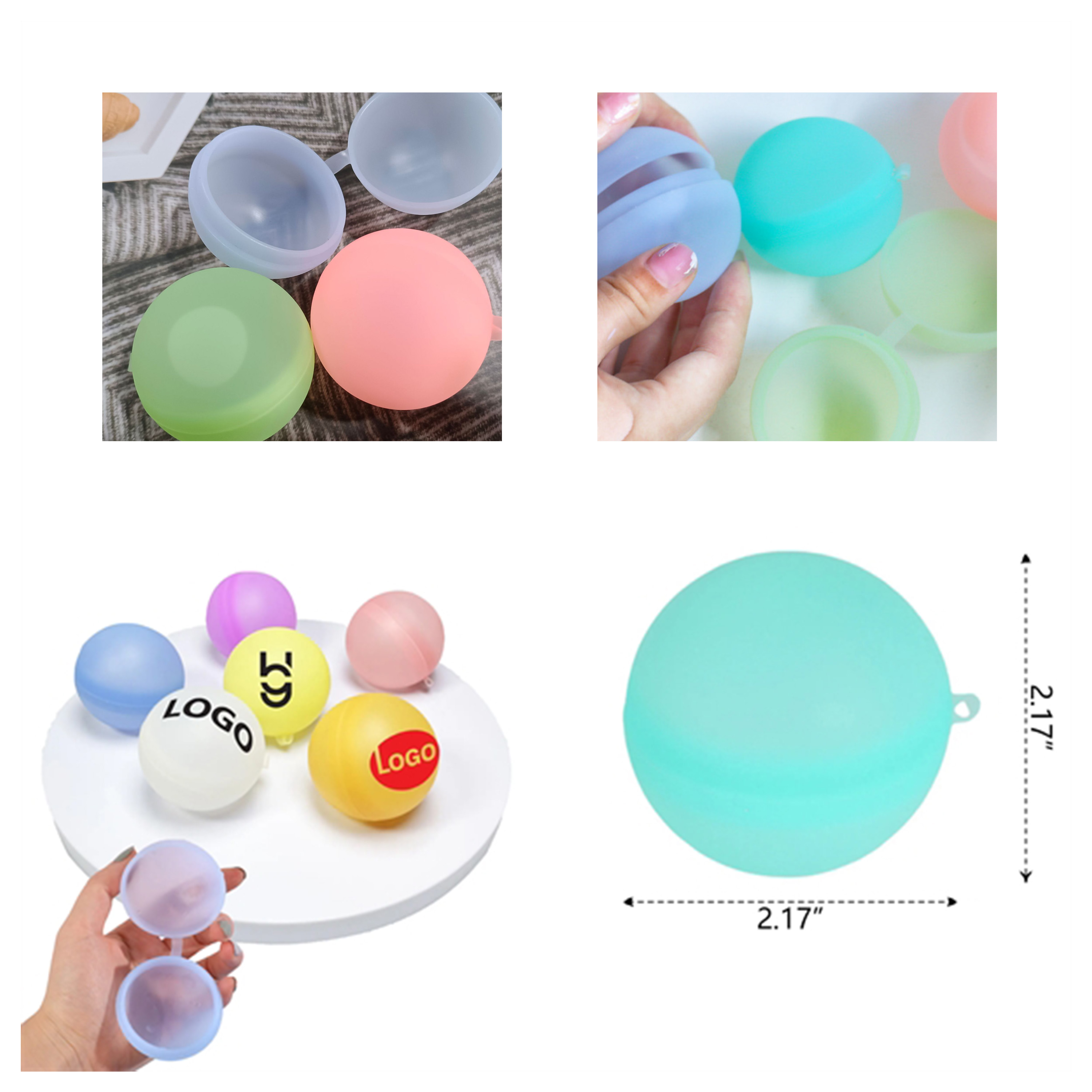 Eco - Friendly Reusable Silicone Water Bomb Balloons 2
