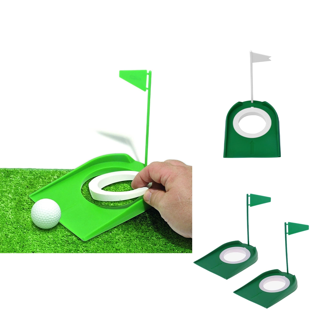 Green Putting Practice Hole 1
