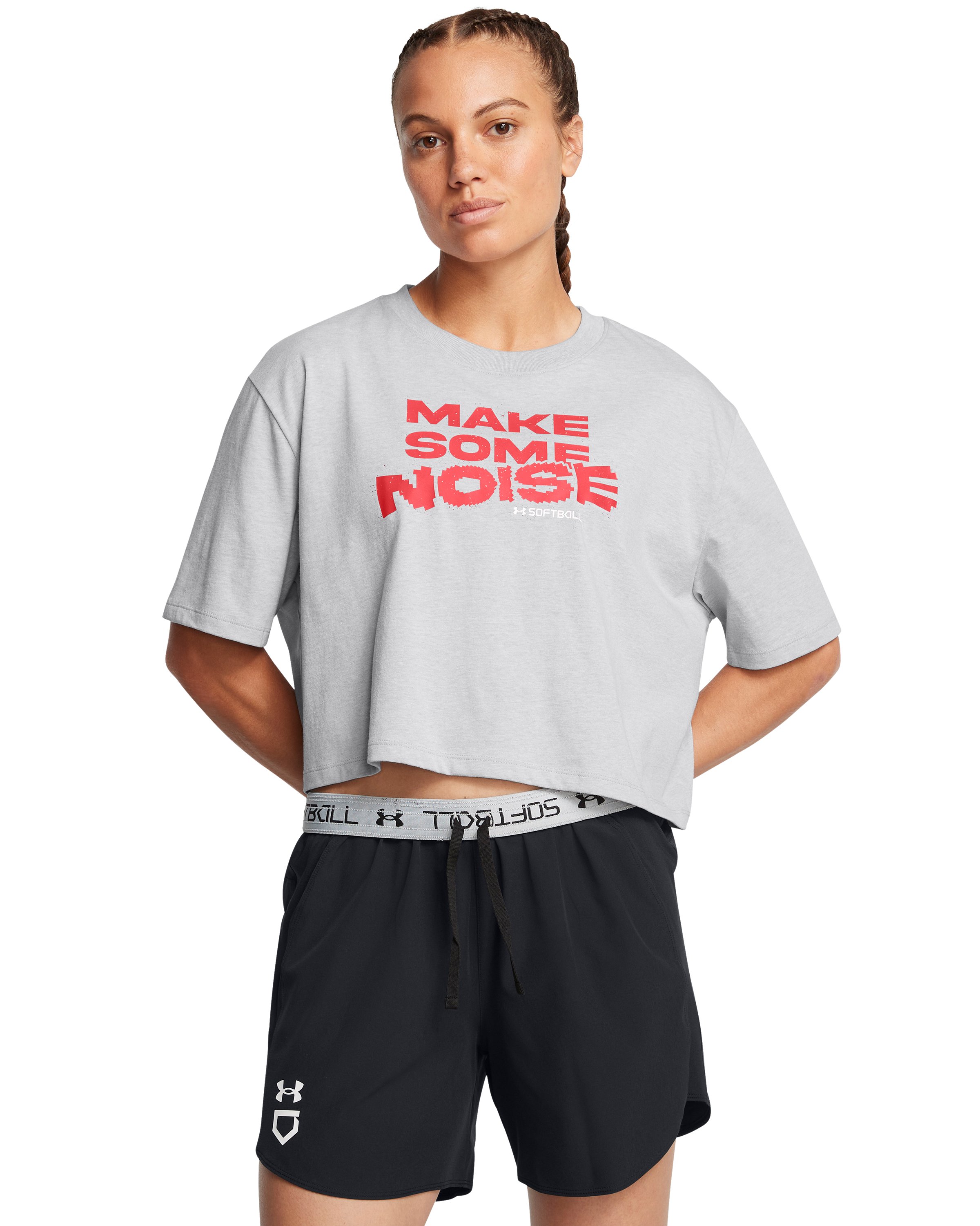 UA Make Noise Women's Short Sleeve 1