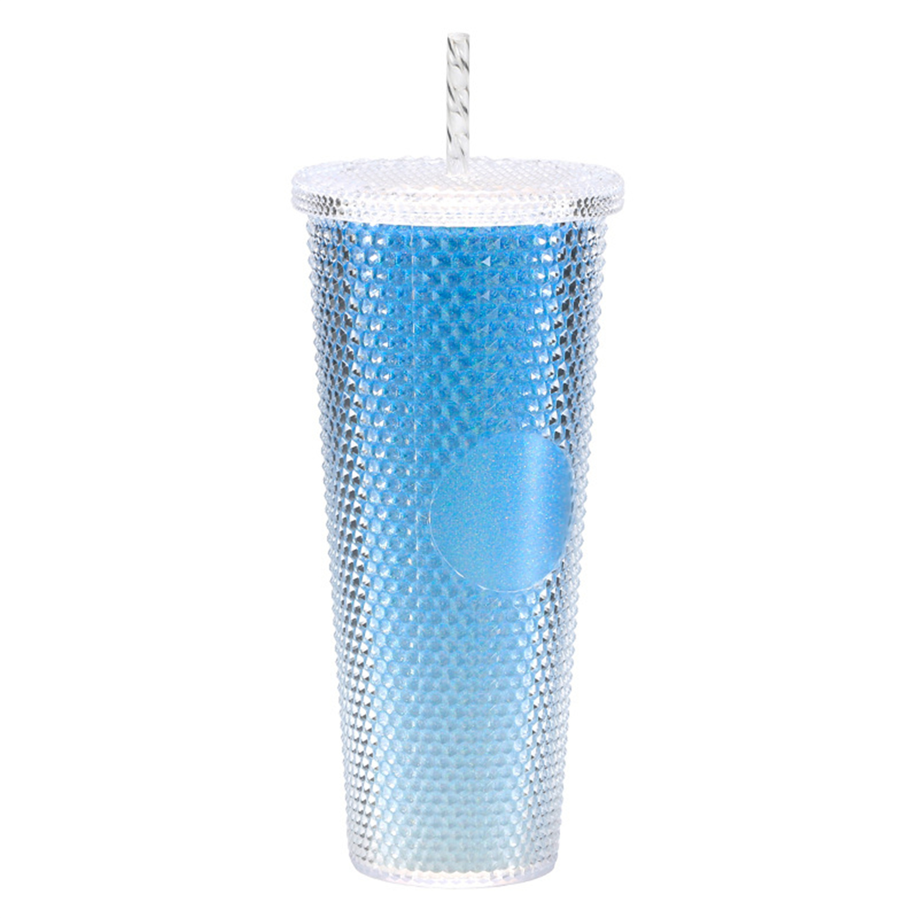 24oz Plastic Durian Cup with Straw 21