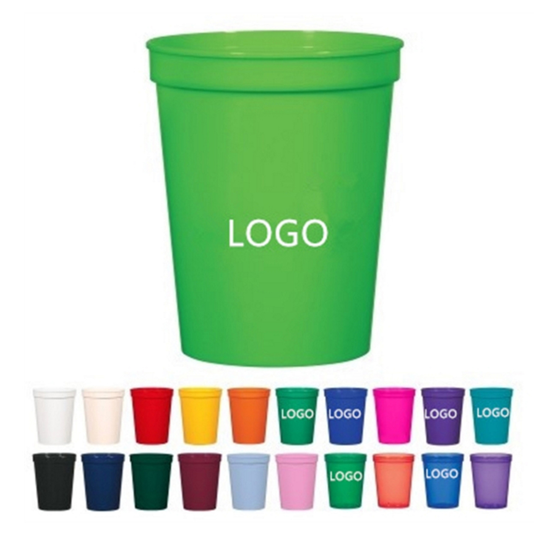 22 Oz Plastic Stadium Cups 2