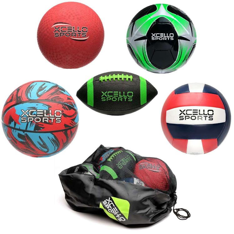 Multi-Sport 5-Ball Sets - Bold Colors 2