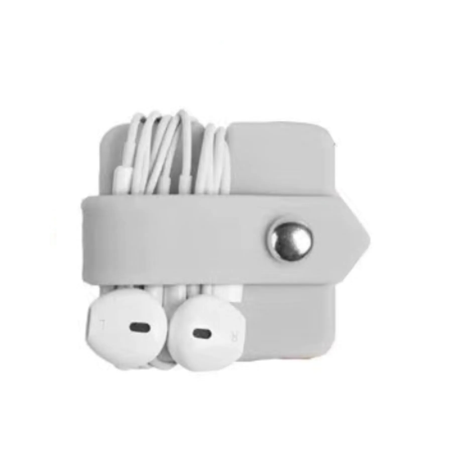 Buckle Design Silicone Cable Organizer 9