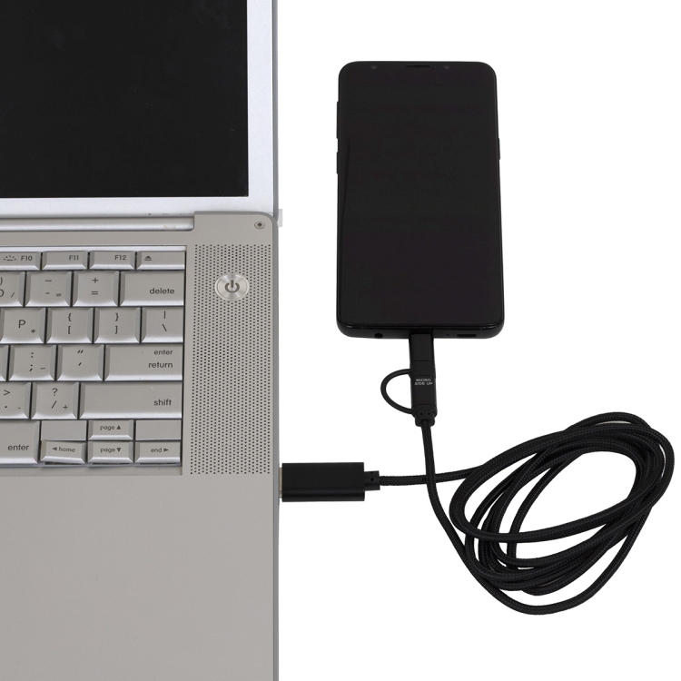 "OSLO" 5-in-1 Braided 6 Ft. Long Cell Phone Charging Cable 5