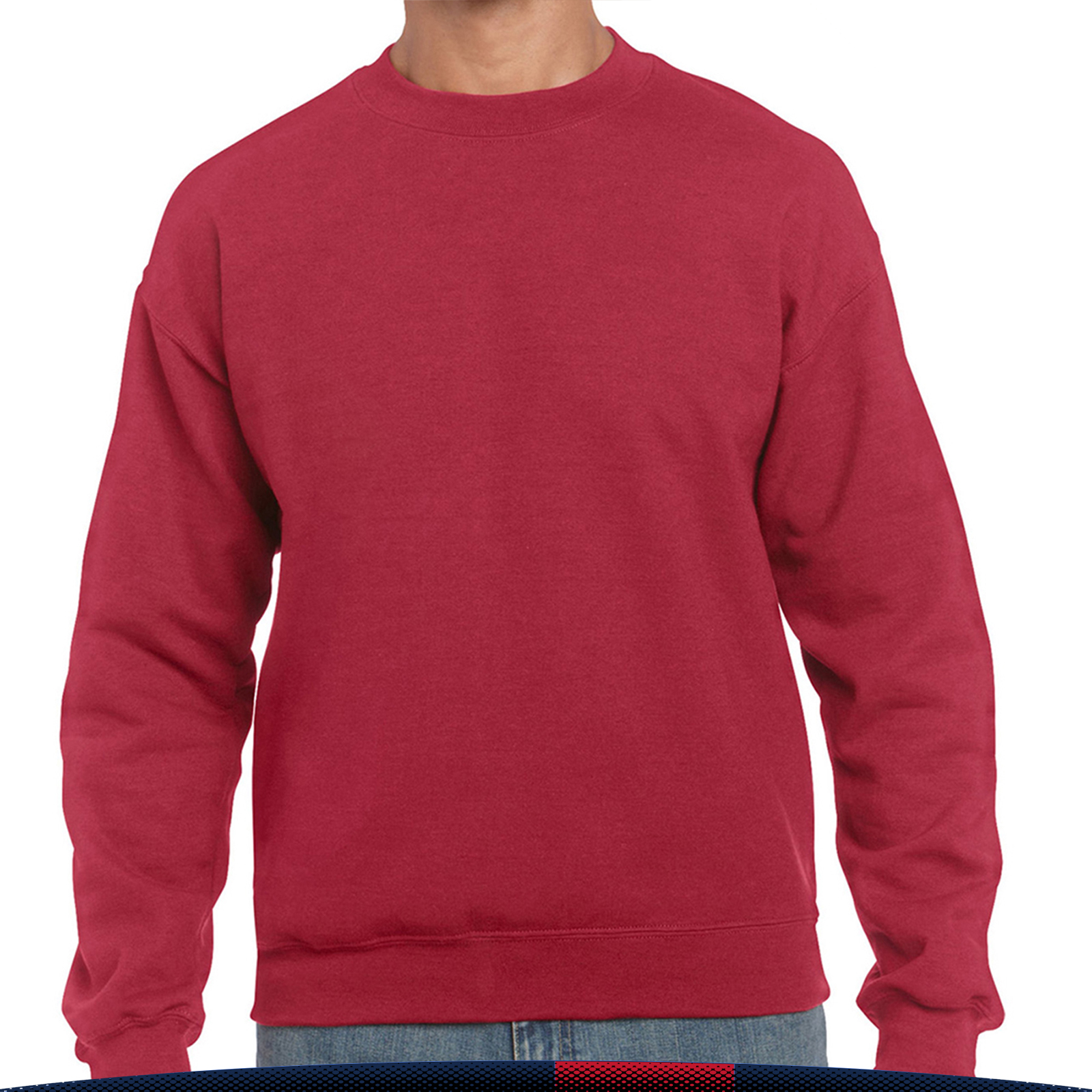 Gildan® 7.75 oz. Men's Cotton Crewneck Sweatshirts 7