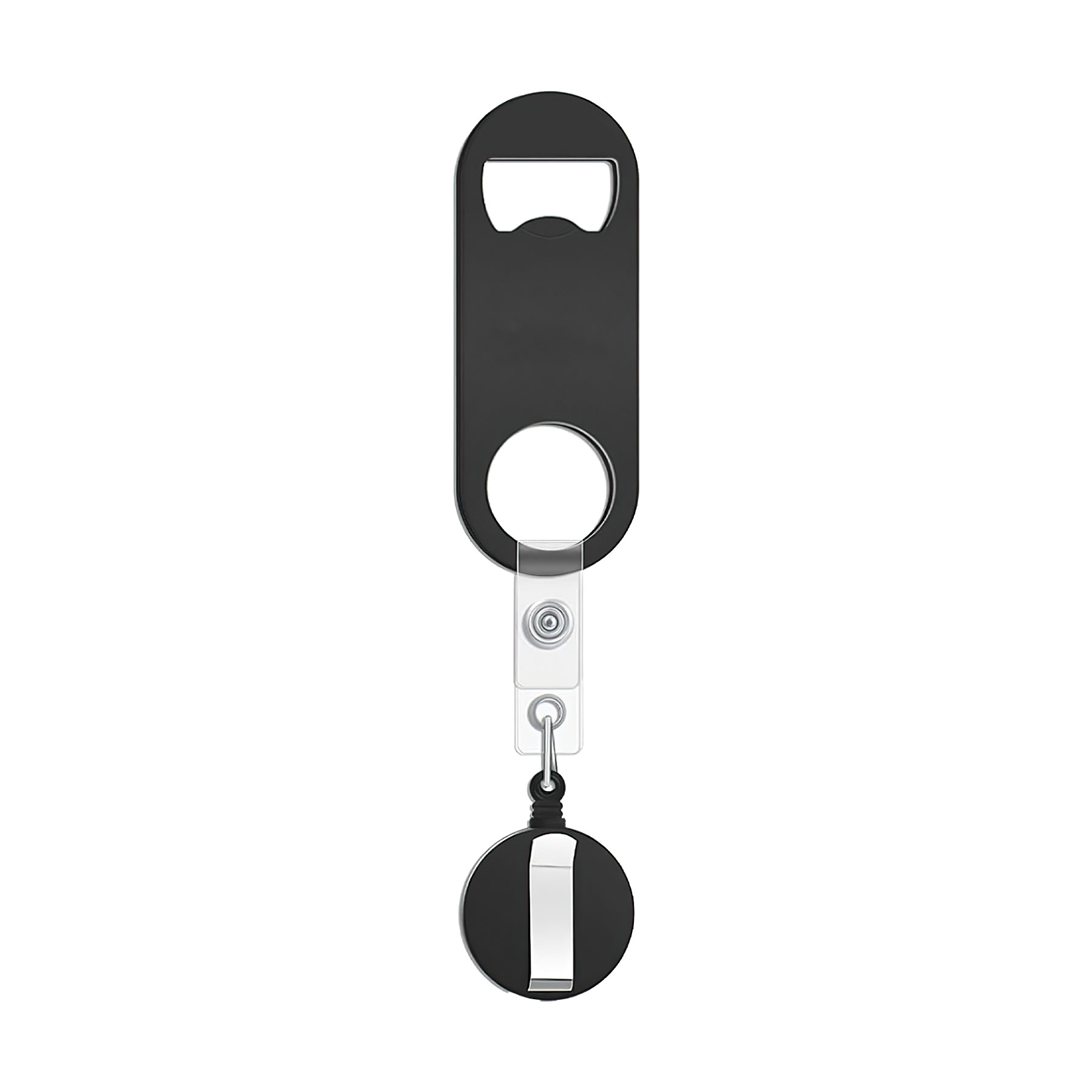 Retractable Metal Bottle Opener With Clips 5