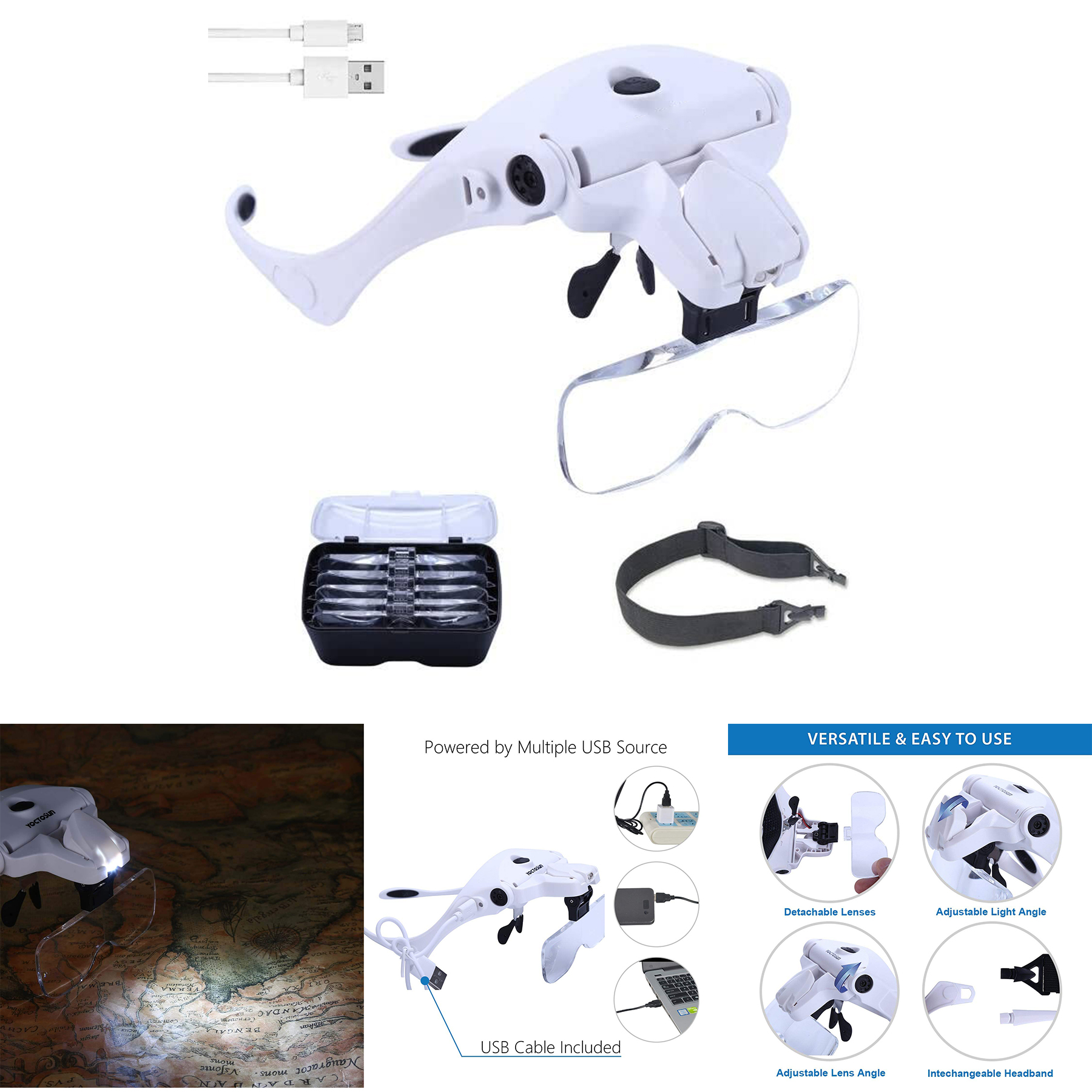 LED Head Magnifier 2