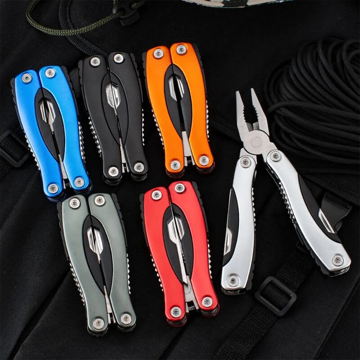 Utility Multi-Tool Piler Outdoor Pocket Knife Blades kits 3