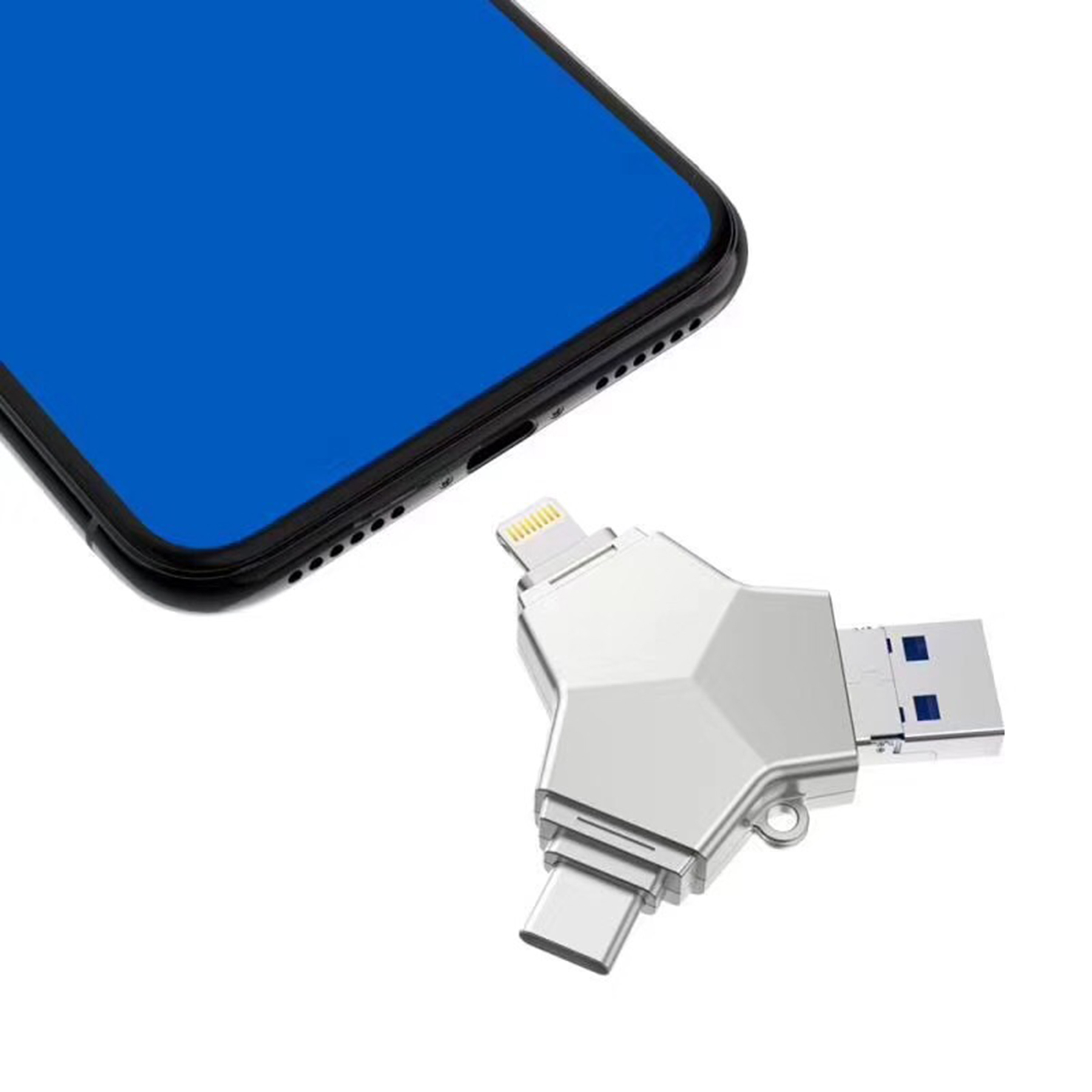 4 in 1 Flash Drive with USB Adapter 3
