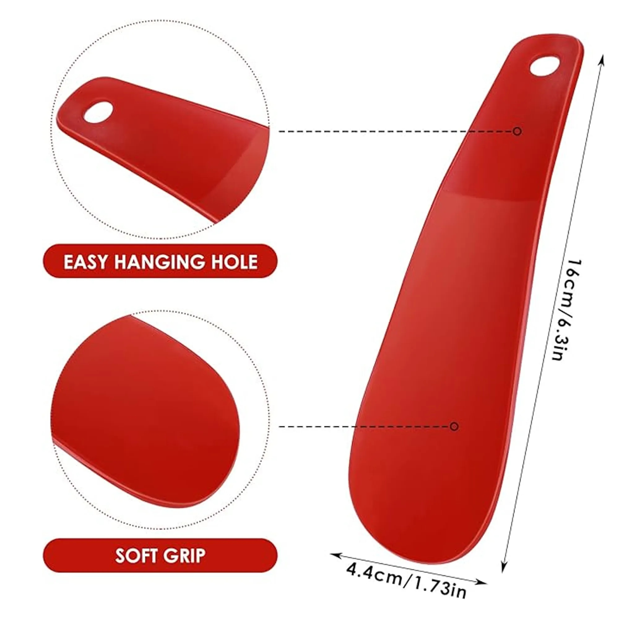 Portable Plastic Shoe Horn 2