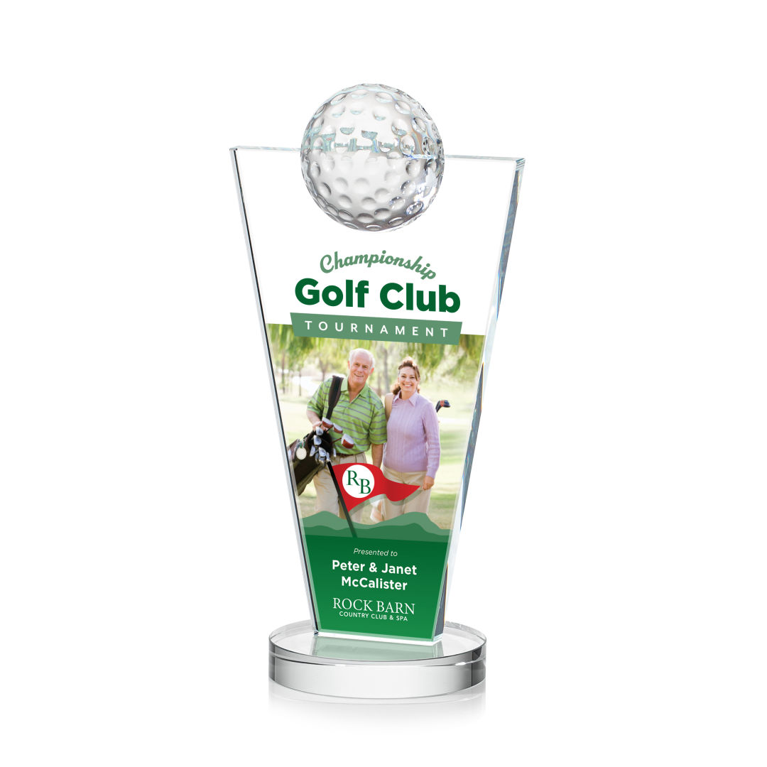 Slough Golf VividPrint™ Award - Clear 7
