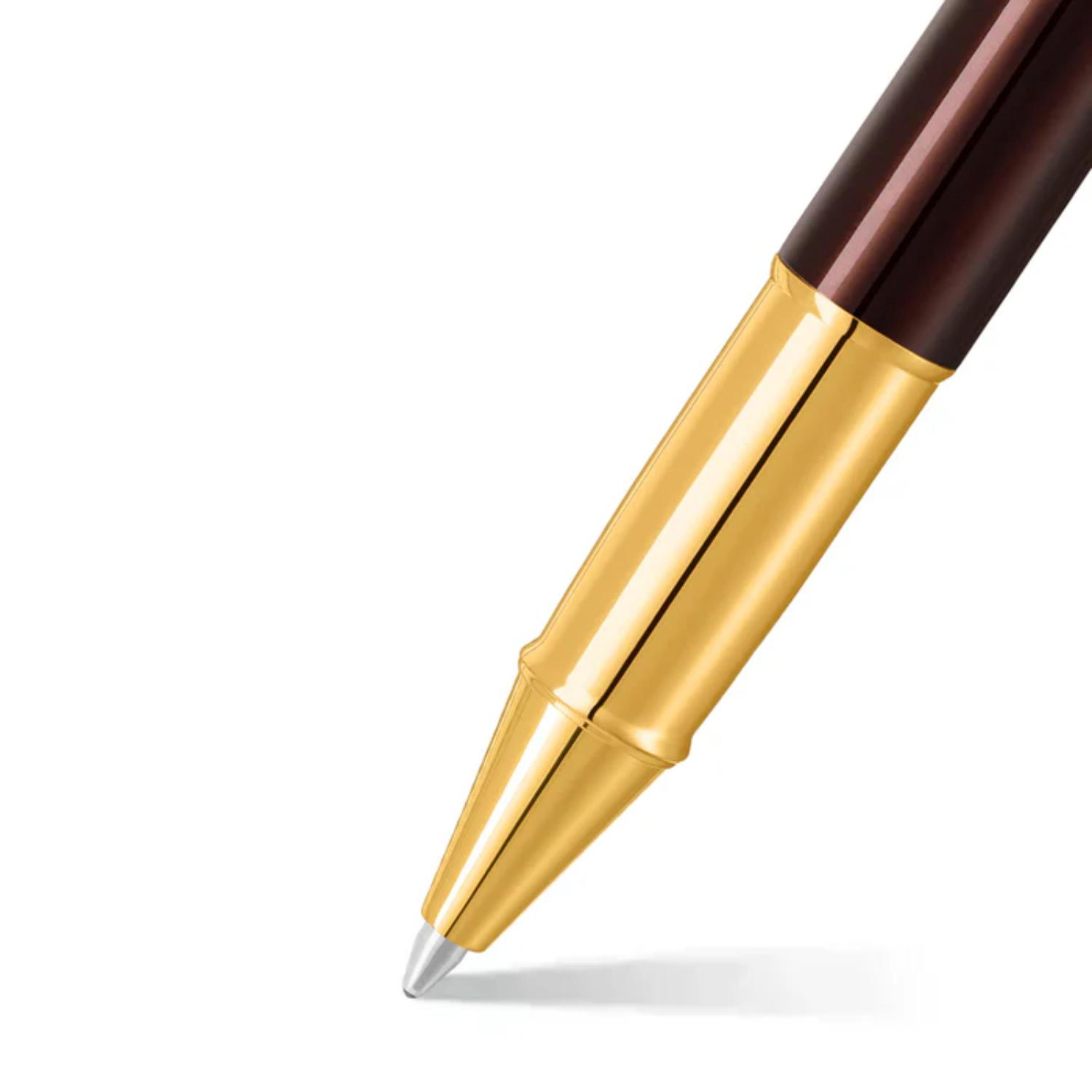SHEAFFER® 100 9370 Glossy Coffee Brown Executive Rollerball Pen w/ Gift Box 5