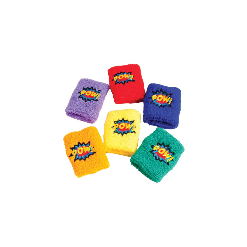 Superhero Wristbands - Assorted 1