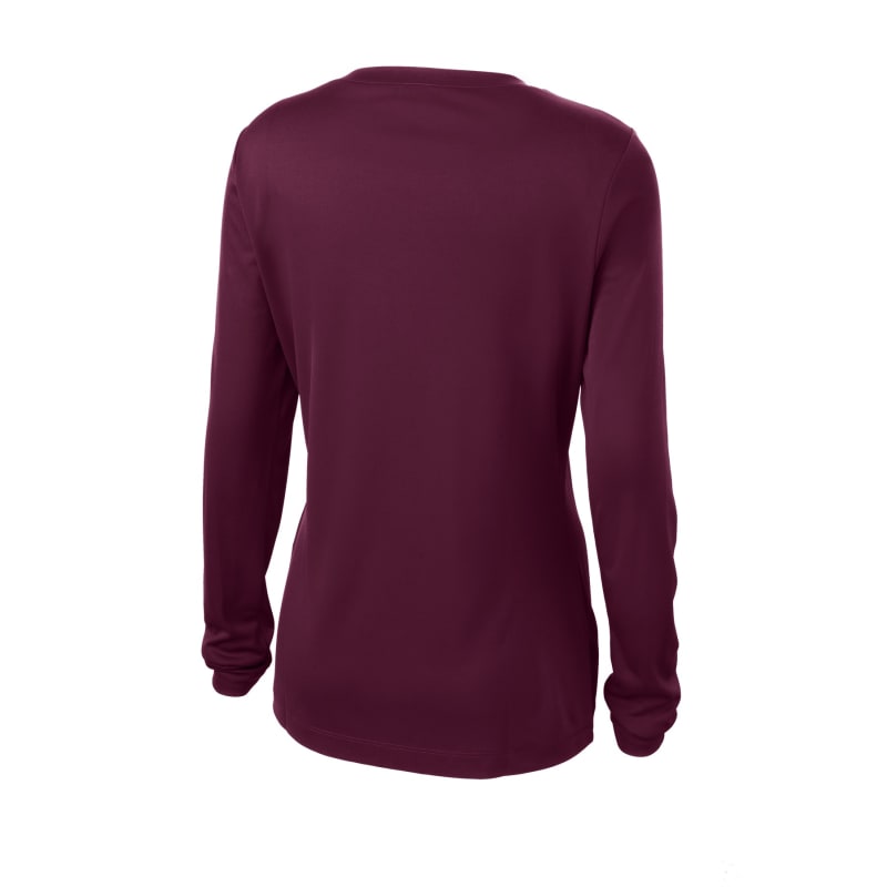 Sport-Tek Women's Long Sleeve PosiCharge Competitor V-Neck Tee. 27
