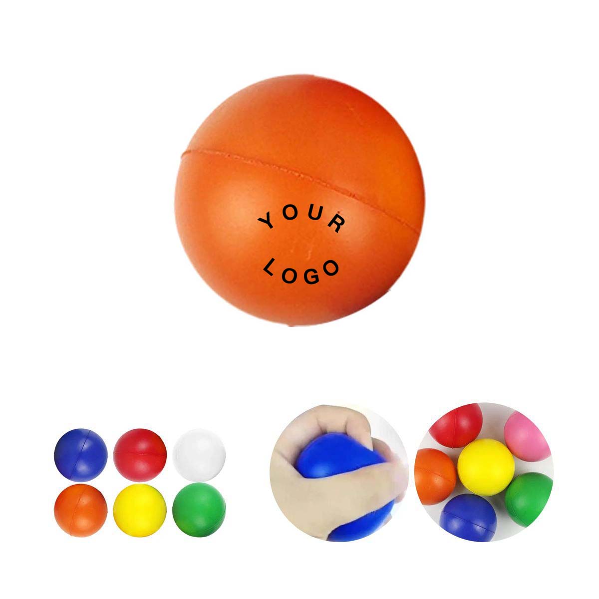 Durable PU Foam Stress Ball for Anxiety Relief 2