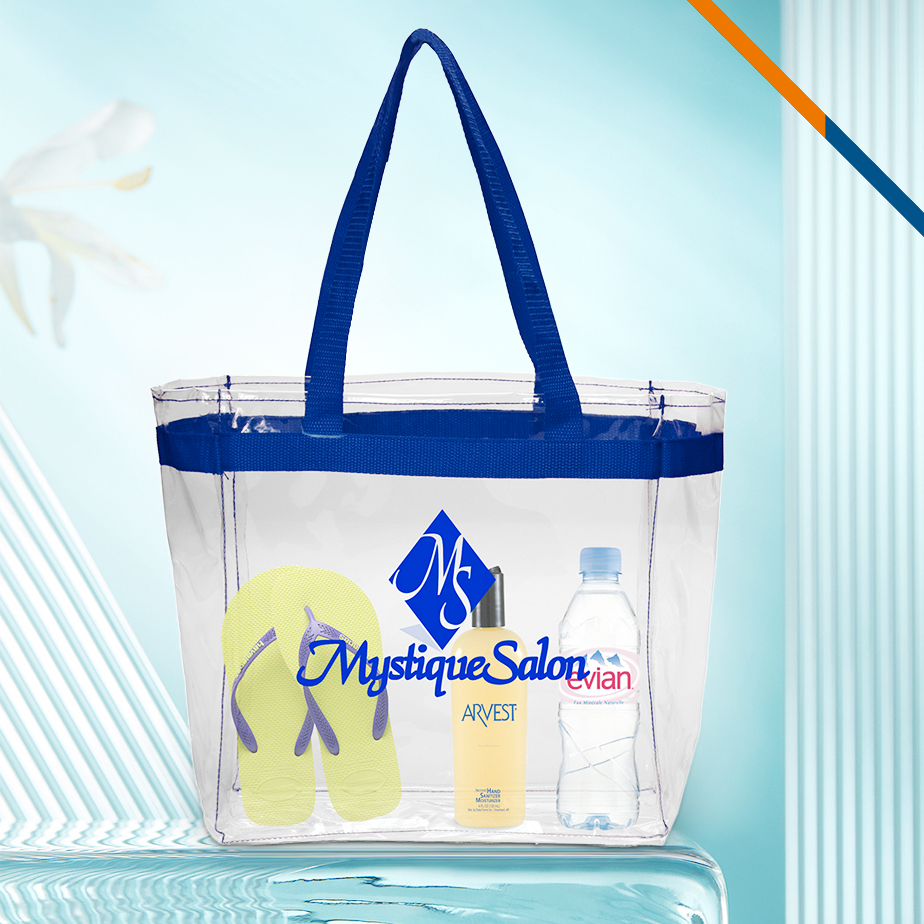 Tess Clear Tote Bag 6