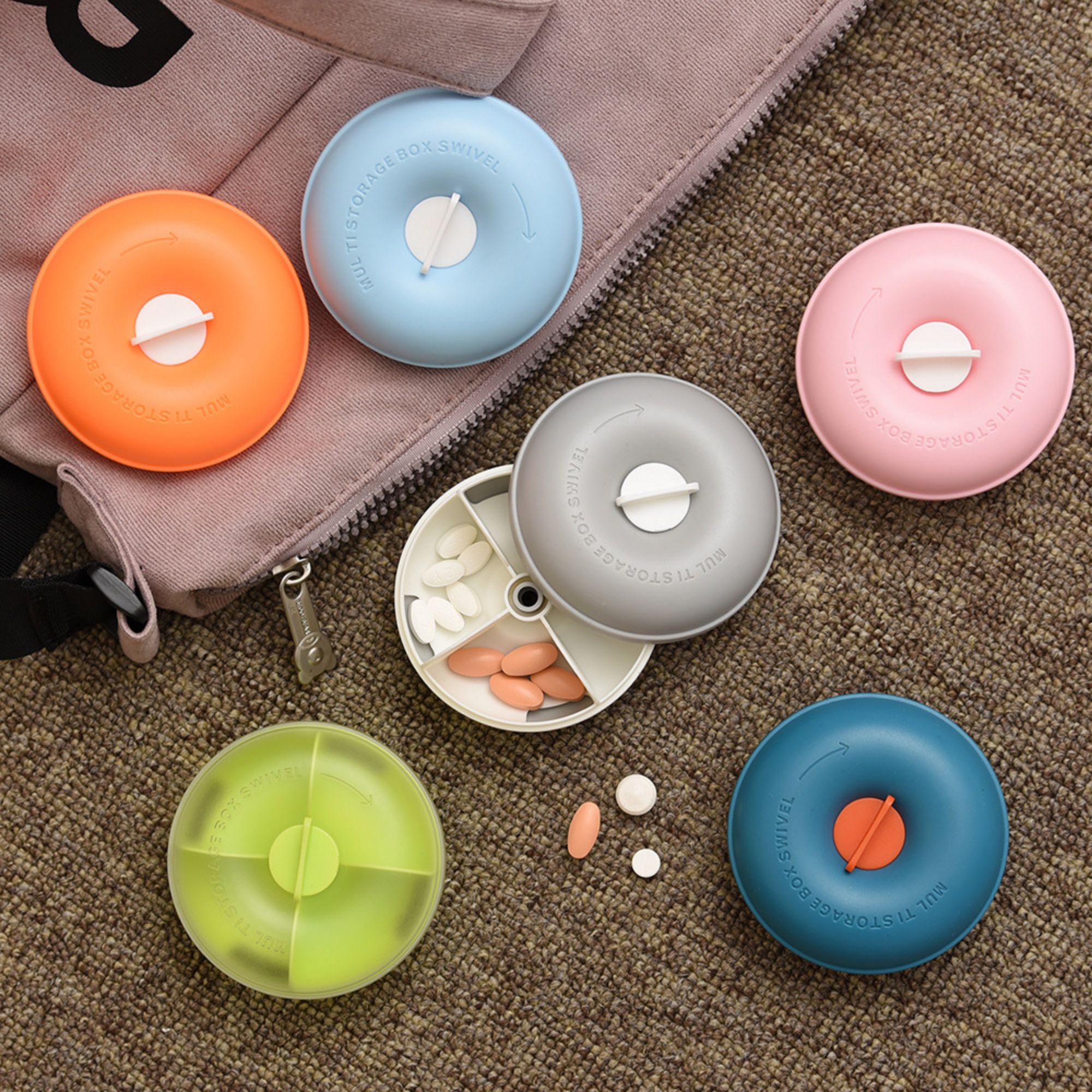 Mini Portable Pill Organiser 3