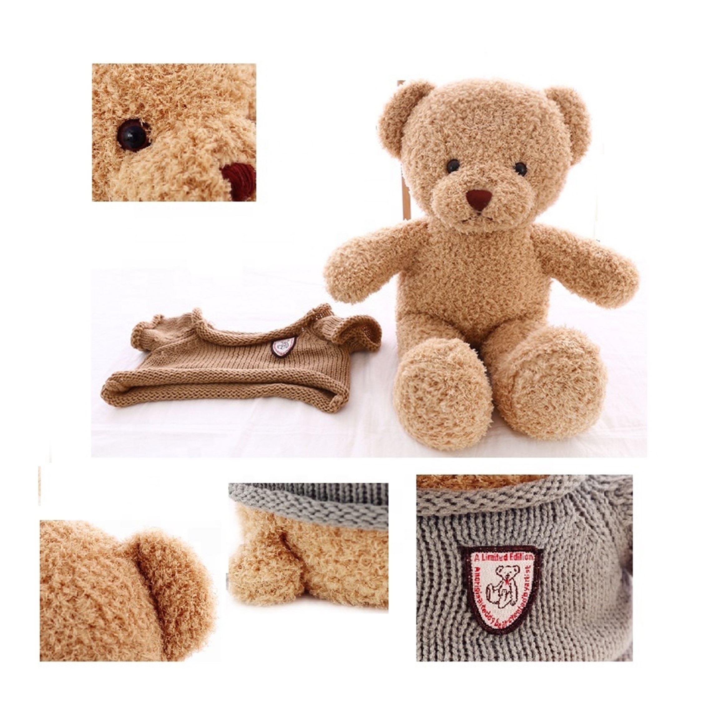 Customized Stuffed Animals soft Teddy Bear Plush Toys 2
