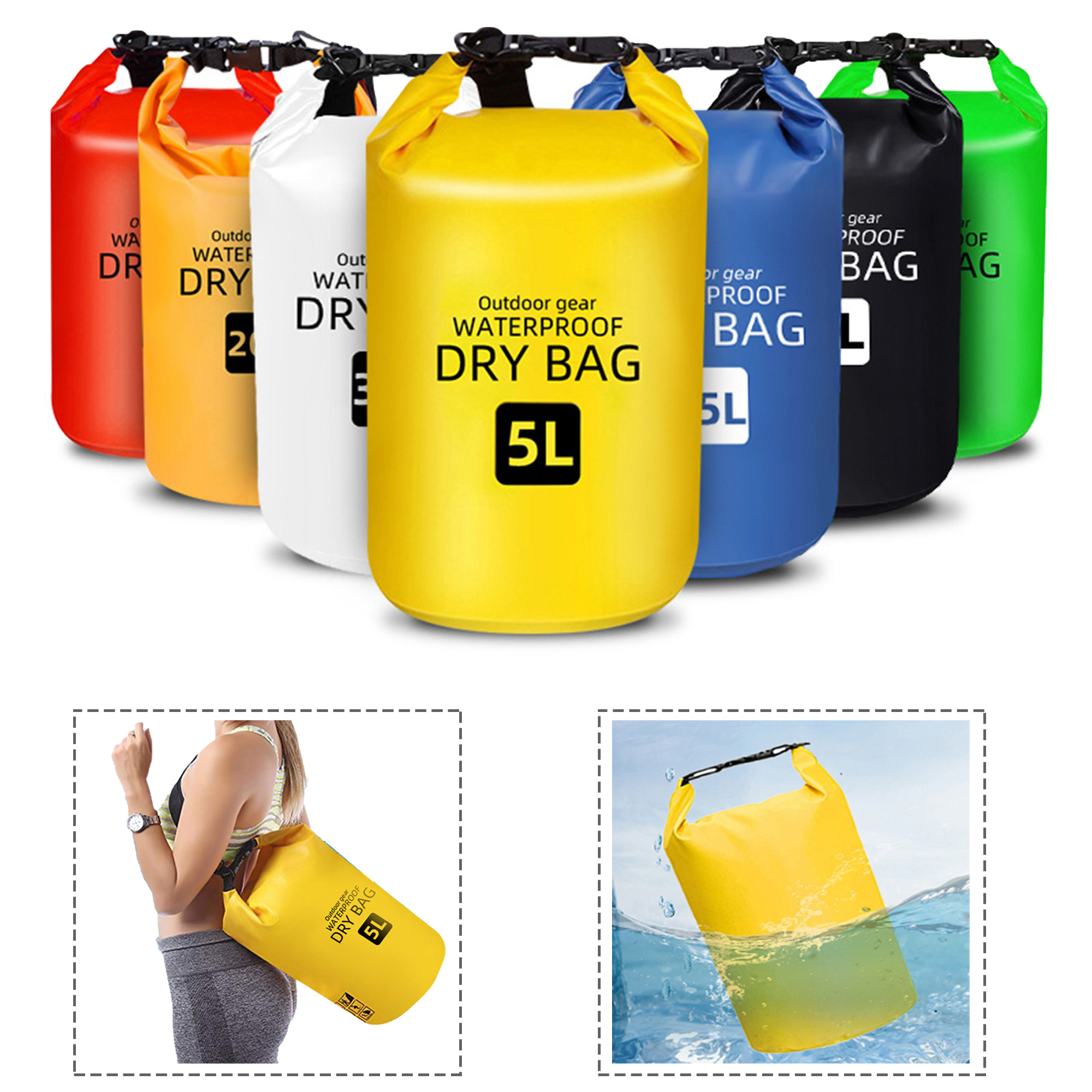 PVC Portable Outdoor Waterproof Bag 3